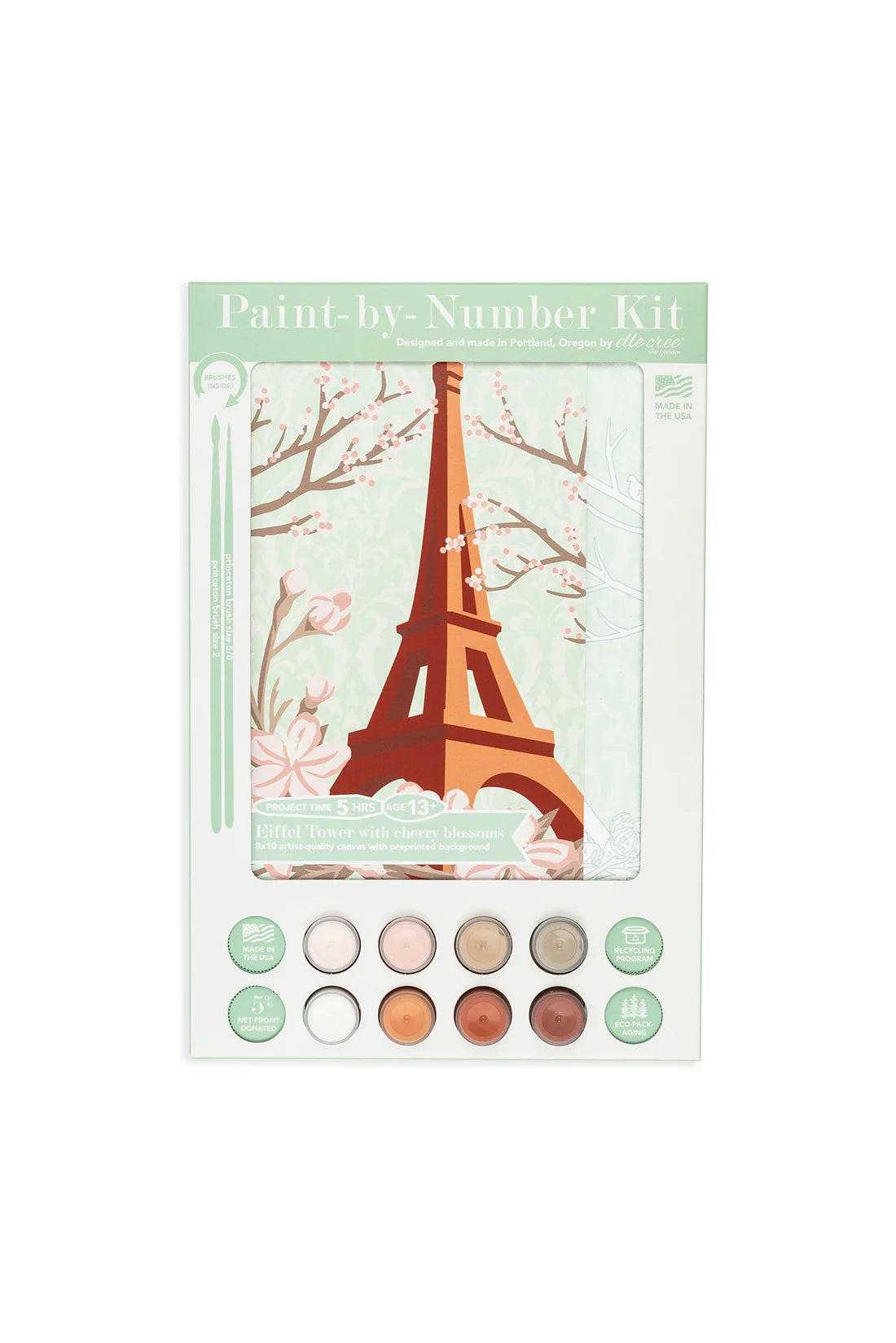 Eiffel Tower Paint by Numbers